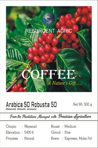 Arabica 50 Robusta 50 (Medium - Fine)