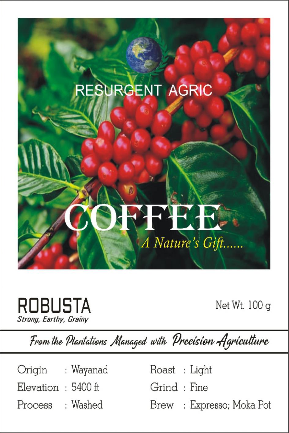 Robusta Washed (Light - Fine)