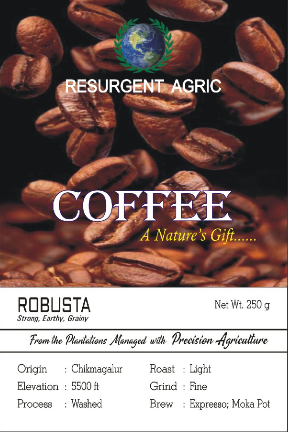 Robusta Washed (Light - Fine)