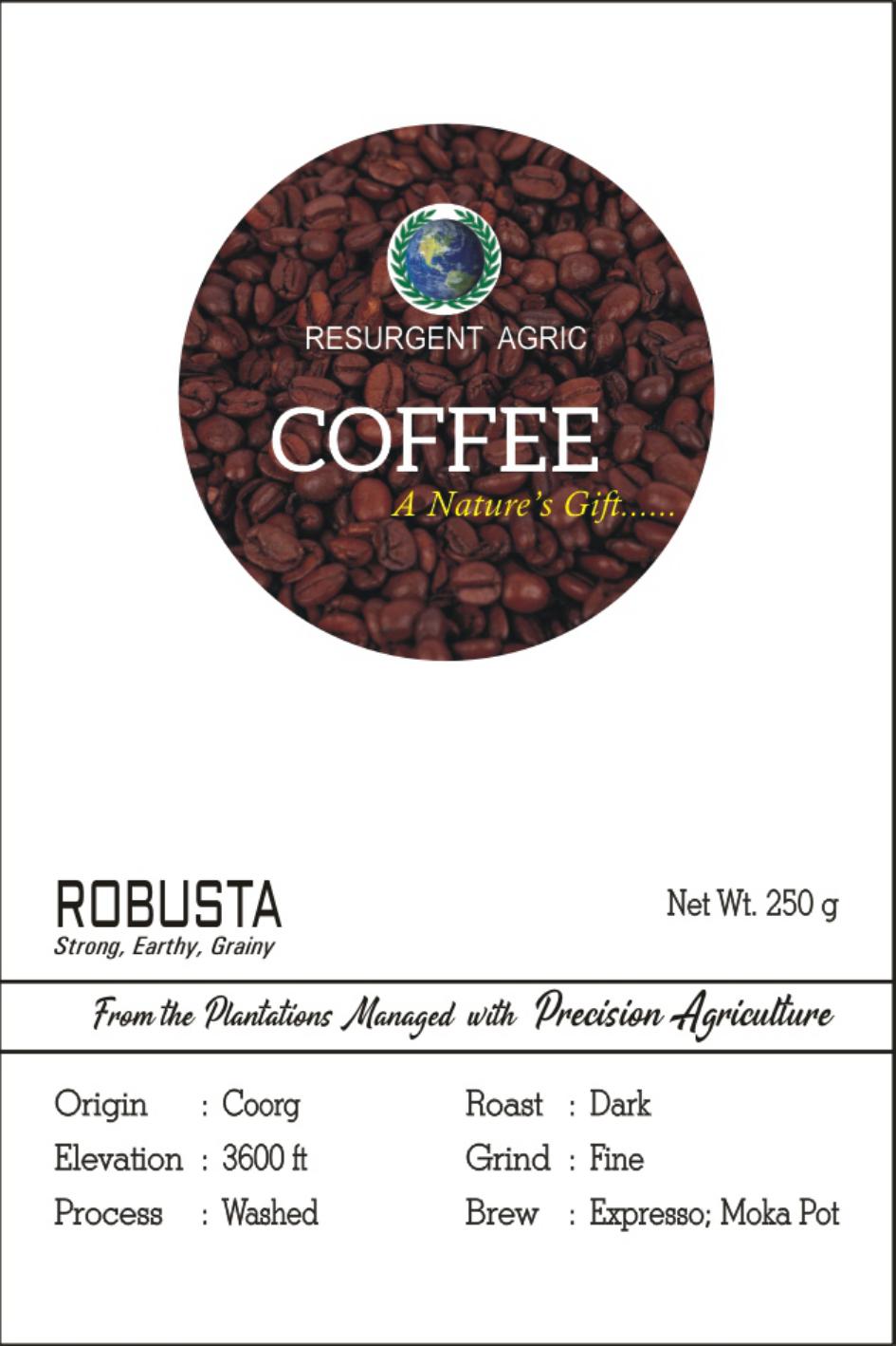 Robusta Washed (Dark-Fine)