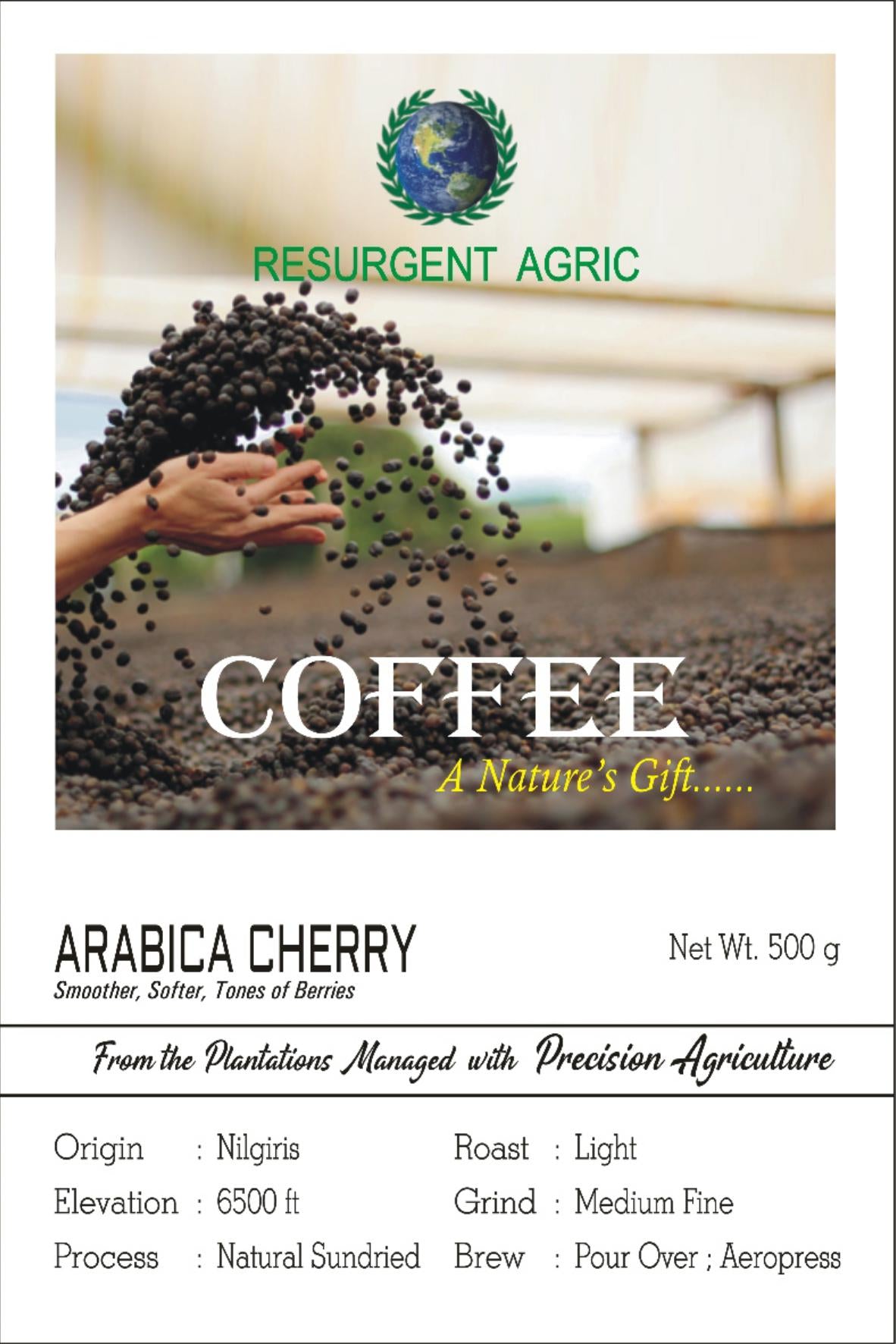 Arabica Cherry (Light - Medium Fine)