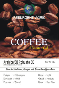 Arabica 50 Robusta 50 (Light - Medium)