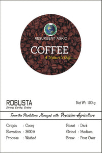 Robusta Washed (Dark - Medium)