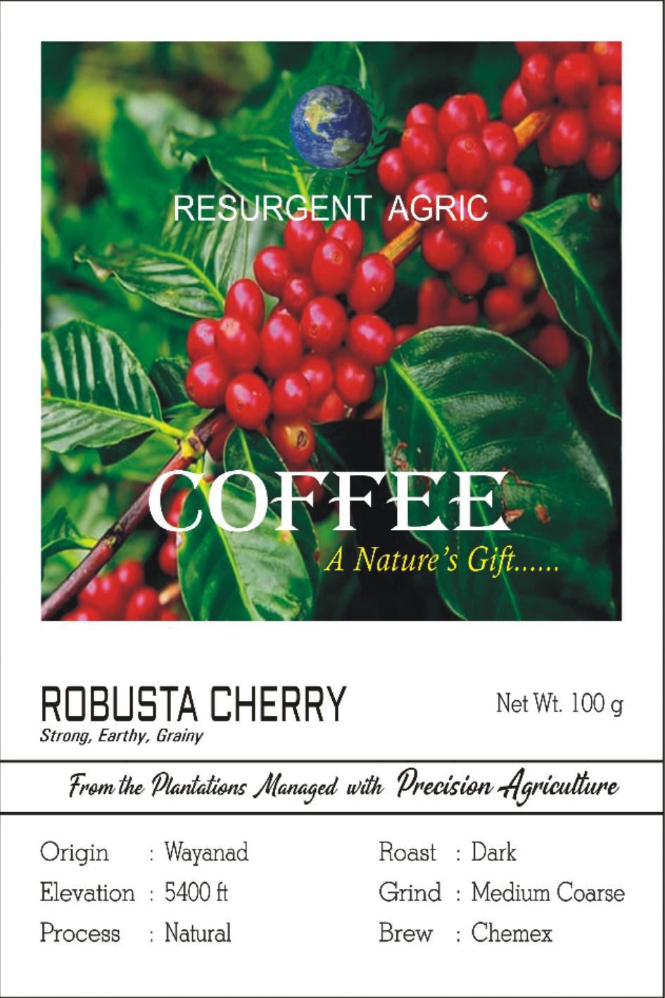 Robusta Cherry (Dark - Medium Coarse)