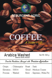 Arabica Washed (Dark - Medium Coarse)