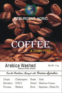 Arabica Washed (Dark - Medium Coarse)